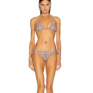 Burberry Archive Beige Check Swimsuit